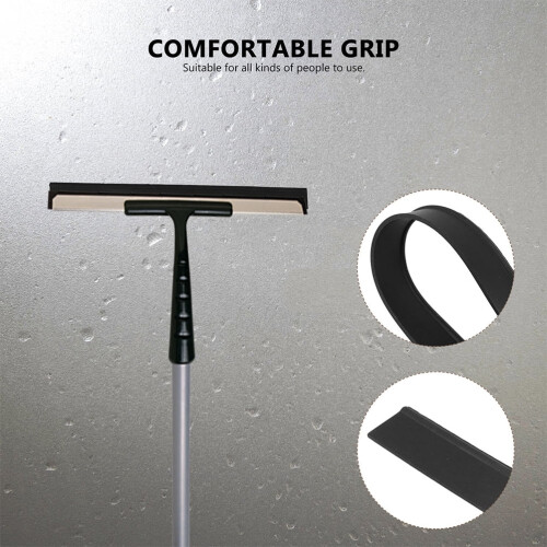 2pcs Squeegee Rubber Replace Edge Glass Squeegee Rubber Squeegee Blades Window Squeegee Rubber Replacement Strips Replacement 2