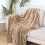 Reversible Flannel Throw Blanket Microfiber Fleece 27x40 5