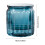 Vaso in ceramica blu per piante da interno ed esterno (1 pezzo) 3