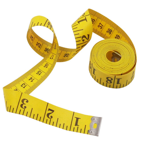 Dobbeltskala blødt målebånd 300 cm 2