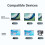 Drahtloser HD-Display-Adapter 4K/30Hz 50m HDMI 7