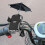 Motorcycle Phone Holder Handlebar Mount Black 6