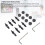 Lautsprecher Spike Pad Kit Eisen stoßfest verstellbar 5