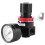 2-PACK LUFTKOMPRESSOR TRYCKREGULATOR MINI-SERIE, 1/4" NPT 4