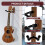 Wood Ukulele Wall Hanger U-Shaped Nonslip Holder 4