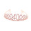 Legering Rhinsten Fødselsdagskrone Pink 5