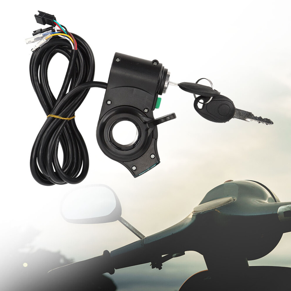 S Series Electric Scooter Throttle Grip 5V-99V Digital Display Black 4661392079973