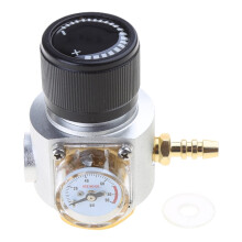 Gas Flow Meter Regulator Small Gas Regulator Soda kegs Regulator 0-90 PSI