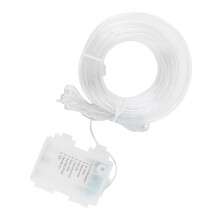 Outdoor Waterproof Rope Light 50 LEDs Warm White 8 Modes 5m