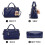 Conjunto de 4 bolsas femininas em couro sintético 2