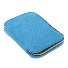 Blue Pattern Watch Band Storage Bag – 26x18.5x3.5cm Jewelry Organizer