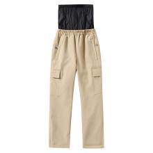 Kids' Waterproof Warm Ski Pants for Boys & Girls 8-16, Windproof Snowboard Hiking Pants with Zip Pockets, Solid Color