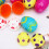 12pc Fillable Plastic Easter Eggs Party Supply Pack Assorted Pattern Prints 4