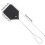 Lederfliegenklatsche, braun, robust, langer Griff 3