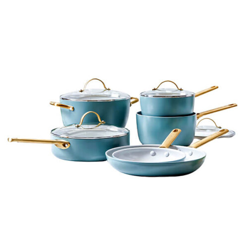 GreenPan GreenPan Padova Reserve 6 Piece Set Smokey Blue