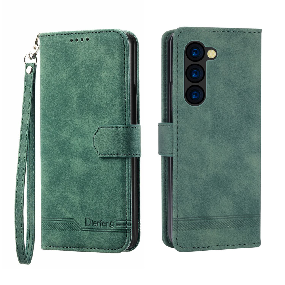 Leather Wallet Phone Case Compatible With Samsung Galaxy Z Fold 6 Â Shockproof Protection 9489952964010