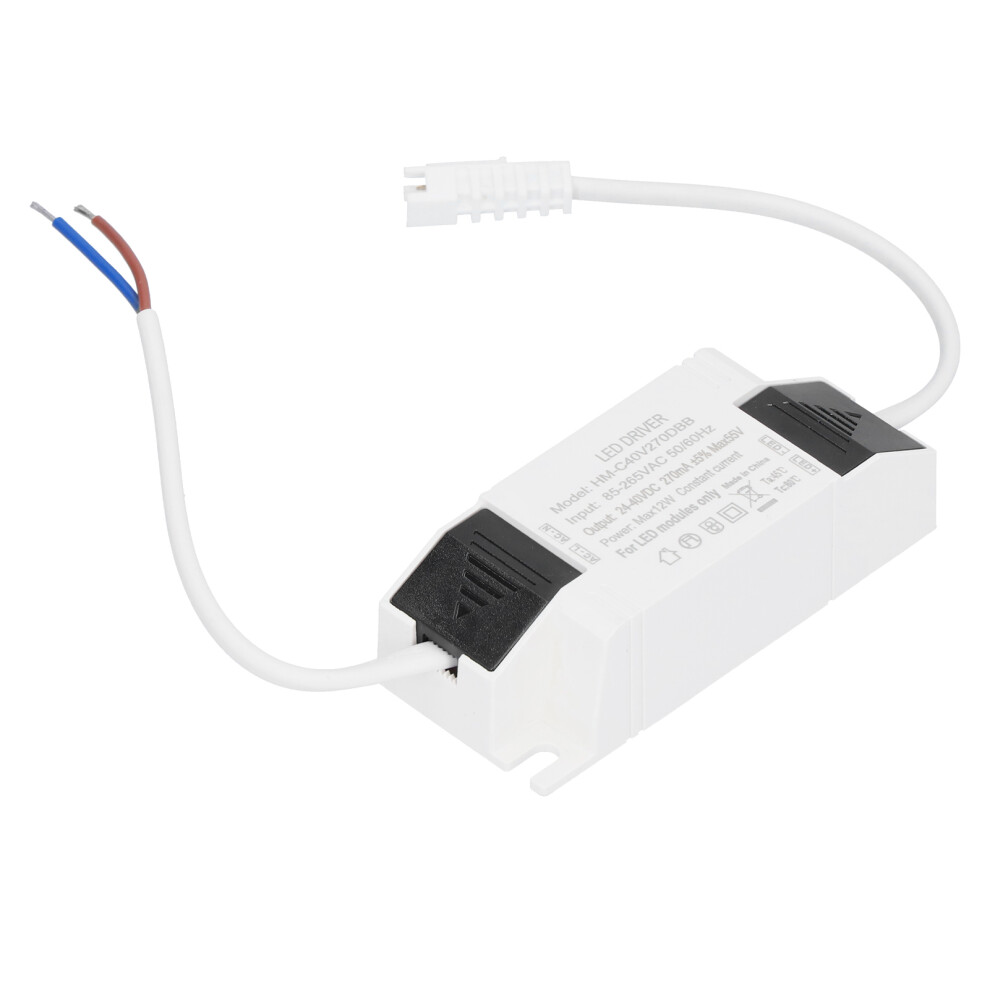 12W 270Ma Constant Current Led Driver Ac85â265V 8.5X3.6x2.3cm 7601391744790