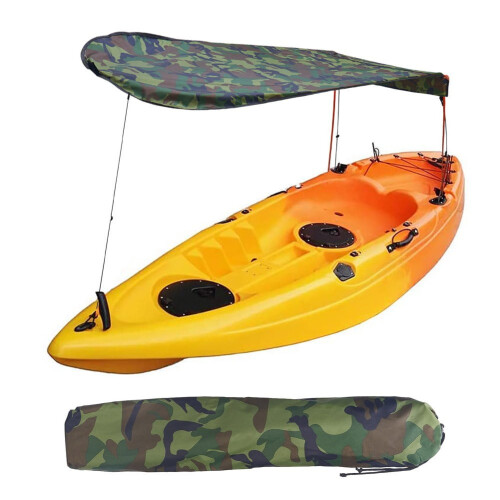 - Single for Kayak Canoe Sun Shade Awning Canopy 2