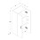 (Chipboard, Black) Office cabinet File cabinet Ulas 3-fold 2