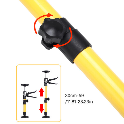 Safe Reliable Support Rod for Cabinet Installation-Yellow 1 2