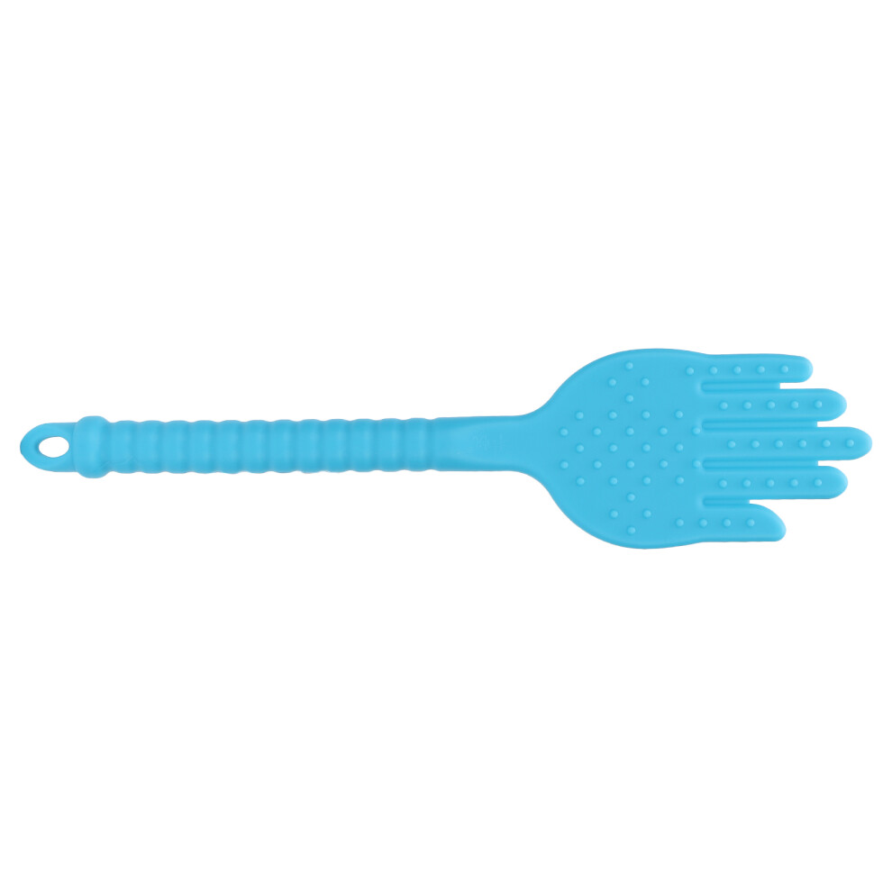 Blue Silicone Meridians Massage Stick 37Cm Body Scraping Hammer