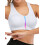 Women's Wireless Post-Surgery Zip-Front Yoga Bra with 5