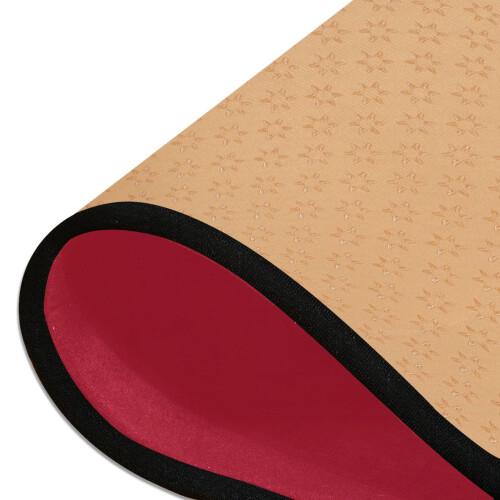 Rose Red Solid Hallway Runner Rug Non-Slip 2 ft x 6 ft 2