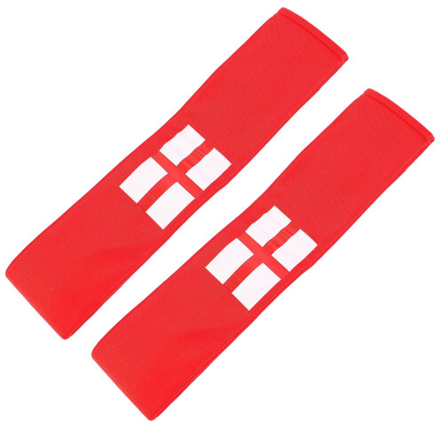 Game Day Headbands Red 2Pcs 6.7X2.4X0.8In 2