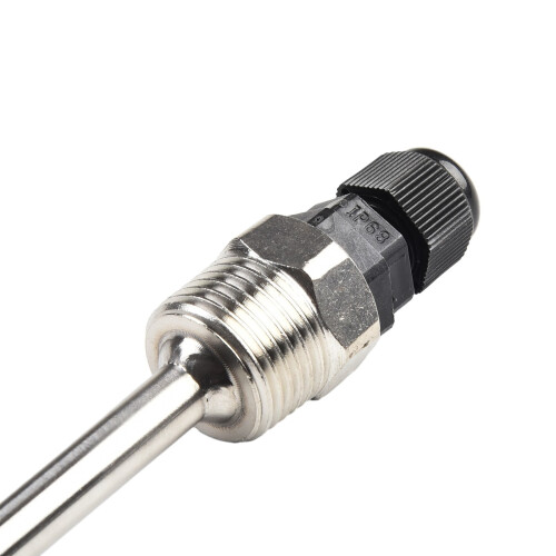 Θερμοφρέαρ από ανοξείδωτο χάλυβα L30-300mm1/2G σπείρωμα για αισθητήρες θερμοκρασίας, 2