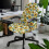 Sunflower Butterfly Chair Cover Stretchable High Back 2