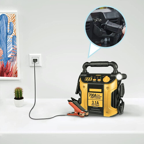 Cabo de carregamento de energia CA compatível com EverStart MAXX1200Peak Amps Jump Starter, compressor de ar e inversor. 1