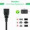 Cabo de carregamento de energia CA compatível com EverStart MAXX1200Peak Amps Jump Starter, compressor de ar e inversor. 3