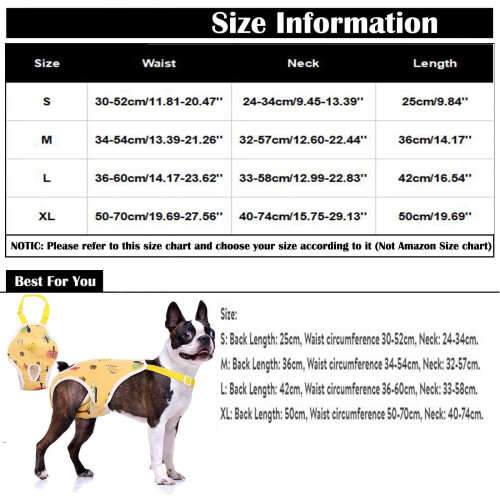 Hundehygiene-truser for små hunder, bomull, gjenbrukbar 2