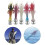 5 Stück PVC Garnelen-Tunfisch-Jigs Haken, 11 cm, Leuchtköder 8