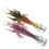 5 Stück PVC Garnelen-Tunfisch-Jigs Haken, 11 cm, Leuchtköder 14