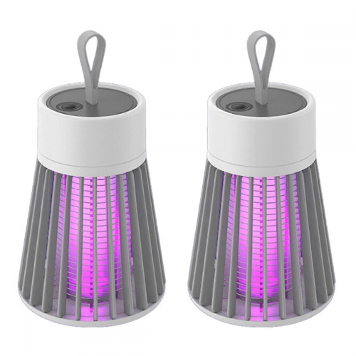2PCS Mosquito Zapper USB Charging Waterproof Suitable Compatible with Home B
