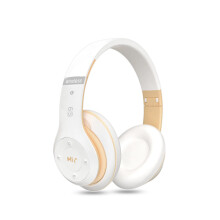 Wireless Headphones Over Ear,40 Hrs Playtime White