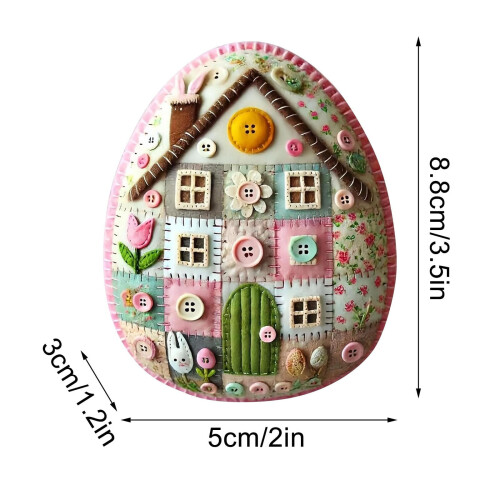 Kit DIY de broderie de Paște pentru decor de sărbători și 2