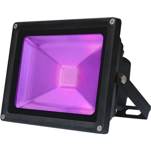 Μαύρο φως UV, προβολέας LED 20W IP66 αδιάβροχο βιολετί φως, φωτισμός με εφέ μαύρου φω