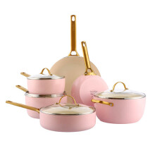 GreenPan Padova Reserve 6 Piece Set Blush Pink