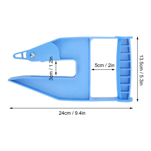 2 Stück Stallmatten-Gripper - 24 x 13,5 cm Kunststoff 1