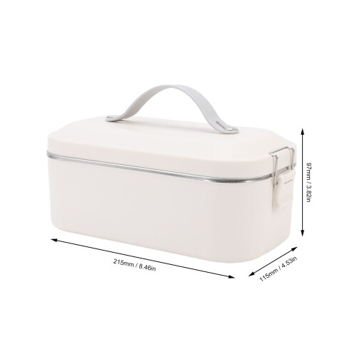 Beige 304-Edelstahl-Isolier-Lunchbox 1