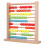 Εκπαιδευτικό παιχνίδι Abacus με ξύλινες χάντρες, ομαλό συρόμενο πλαίσιο μέτρησης 7