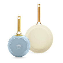 GreenPan Padova Reserve 2 Piece Frypan Set Light Blue