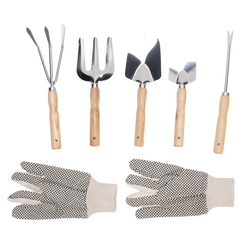 Gartenwerkzeug-Set Schaufel mit Holzgriff 24.3oz 1