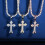 S925 hopea Moissanite ristiriipus 4