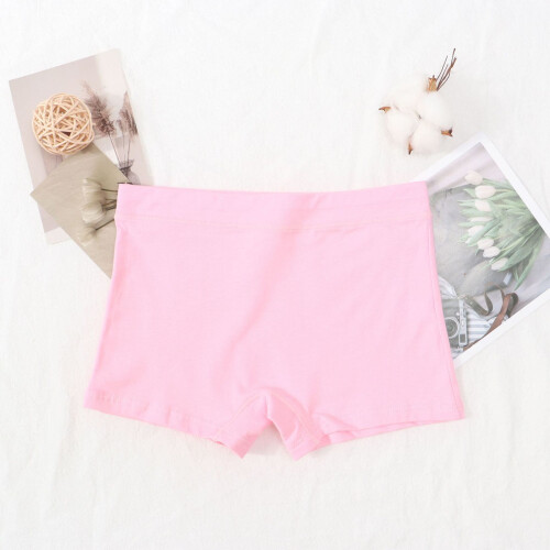 Cotton Briefs for Kids 4-14 Years Solid Color Mid-Rise 1