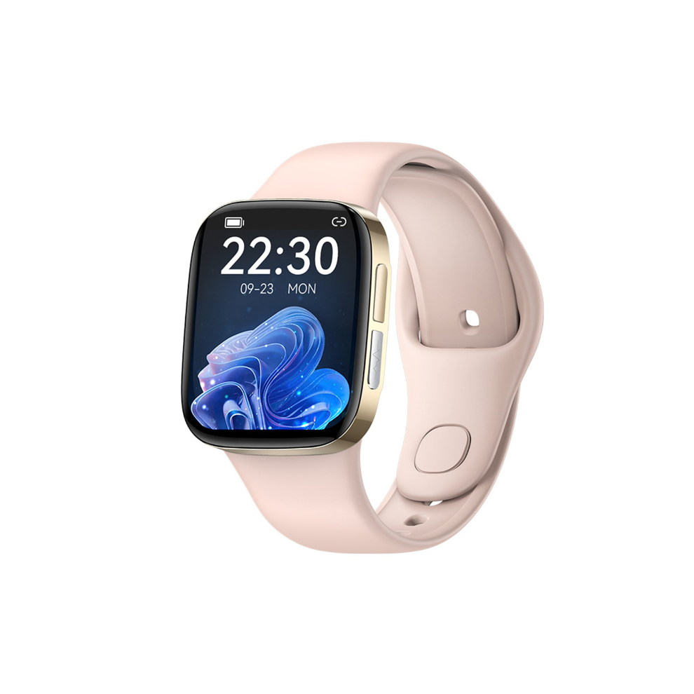 Smart Watch Heart Rate Monitor Silicone Home Use For Women Fitness Activity Band Pink 7067315755646