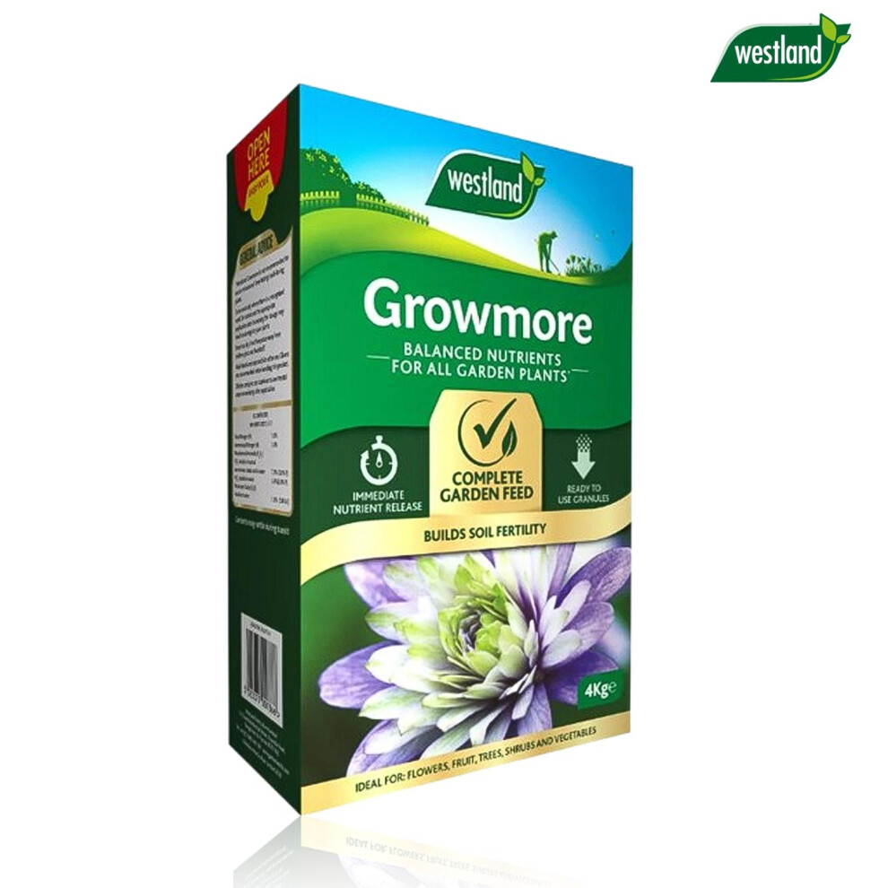 Westland Growmore 4Kg All Purpose Plant Food