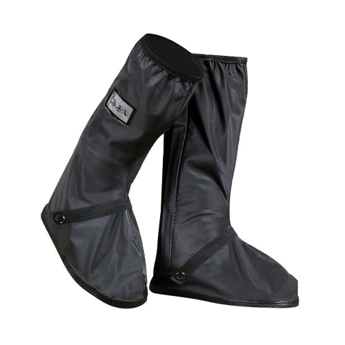 Waterproof Rain Boot Covers Anti-Slip Sole Zipper Foldable